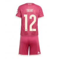 Camisa de Futebol Real Madrid Alexander-Arnold #12 Equipamento Alternativo Infantil 2026-27 Manga Curta (+ Calças curtas)